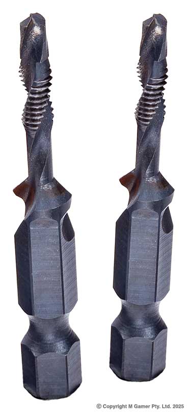 M4 x 0.7 Drill Tap & Deburring Bits